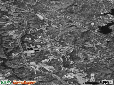 Crownsville satellite photo by USGS