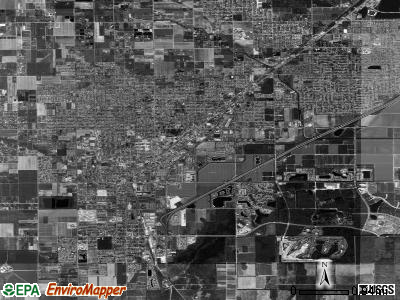 Homestead satellite photo by USGS