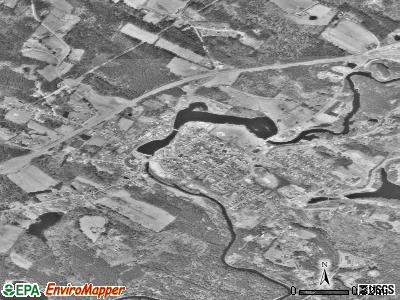 Pittsfield satellite photo by USGS
