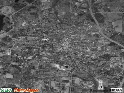 Lenox satellite photo by USGS