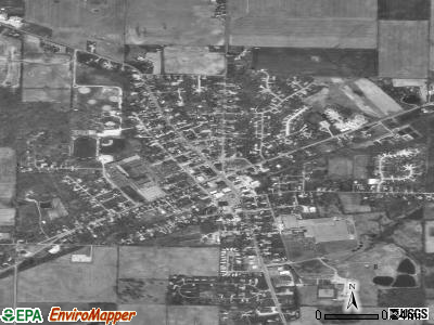 Churubusco satellite photo by USGS