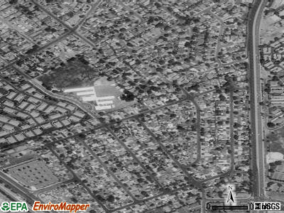 Seven Trees satellite photo by USGS
