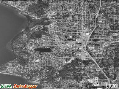 Burien satellite photo by USGS