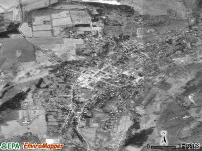 Montrose satellite photo by USGS
