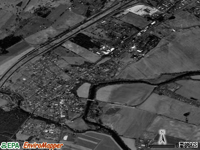 Mount Jackson satellite photo by USGS