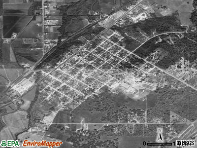 Potosi satellite photo by USGS