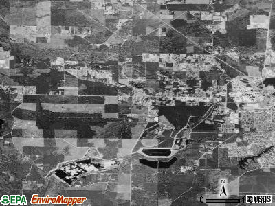 West Crossett satellite photo by USGS