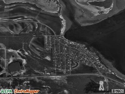 Laguna Vista satellite photo by USGS