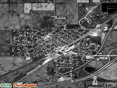 Atlanta satellite photo by USGS