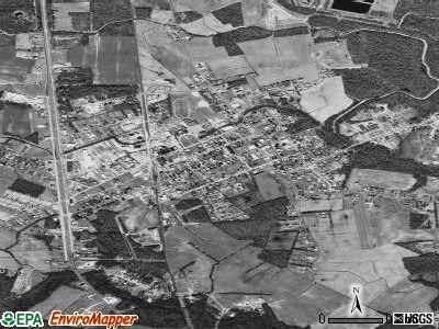 Selbyville satellite photo by USGS