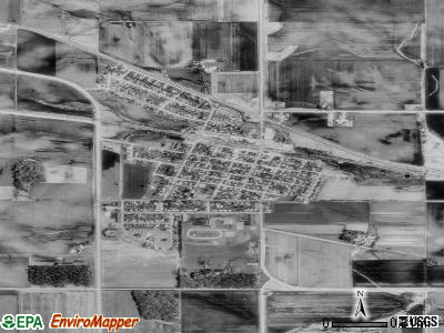 Eyota satellite photo by USGS