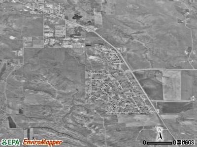 Kingstown satellite photo by USGS