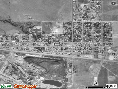 Bayou Vista satellite photo by USGS