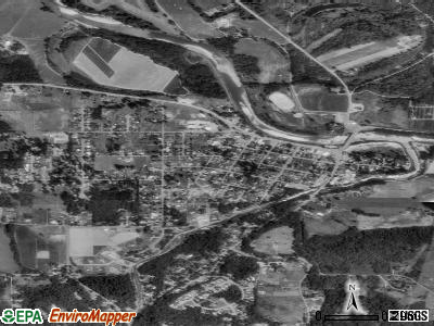 Fall City satellite photo by USGS