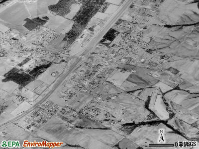 New Market satellite photo by USGS