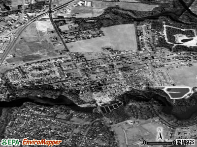 Kent Acres satellite photo by USGS