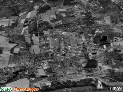 Brodheadsville satellite photo by USGS