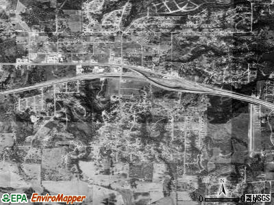 Hudson Oaks satellite photo by USGS