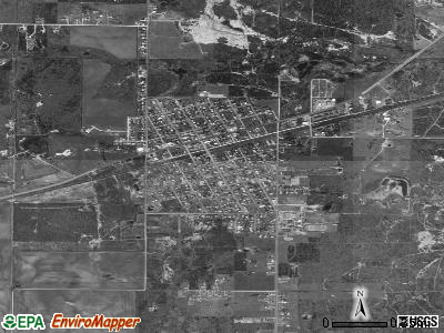 Holliday satellite photo by USGS