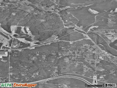Snoqualmie satellite photo by USGS