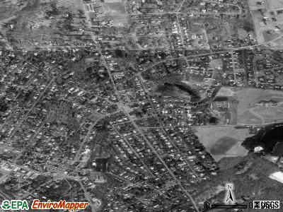 Clarks Green satellite photo by USGS