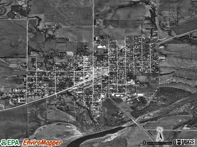 Stanton satellite photo by USGS