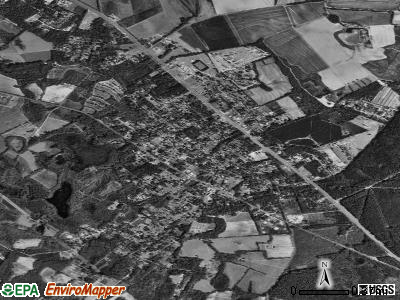 Hahira satellite photo by USGS