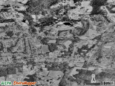 Central Somers satellite photo by USGS