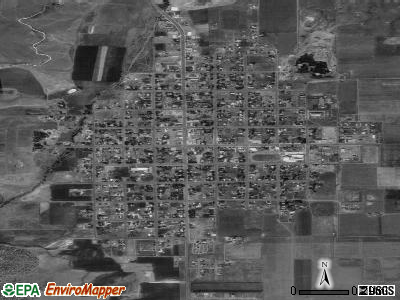 Panguitch satellite photo by USGS