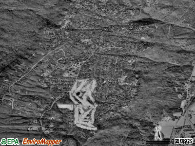 Lookout Mountain satellite photo by USGS