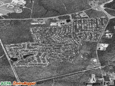 Cedar Glen Lakes satellite photo by USGS