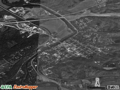 Batavia satellite photo by USGS
