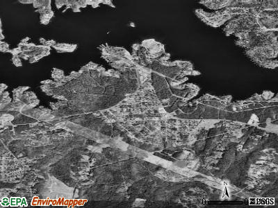 India Hook satellite photo by USGS