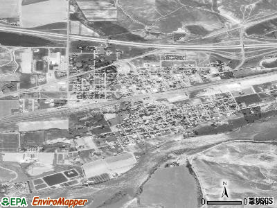 Glenns Ferry satellite photo by USGS