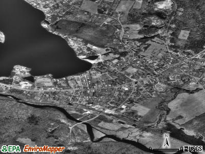West Brookfield satellite photo by USGS