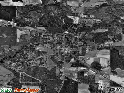 Ellaville satellite photo by USGS