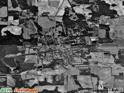 Arlington satellite photo by USGS