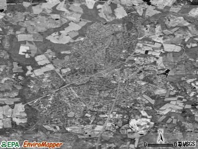 Olney satellite photo by USGS