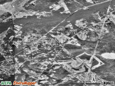Pine Ridge satellite photo by USGS