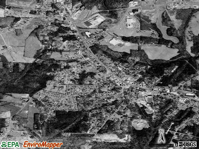 Troutman satellite photo by USGS