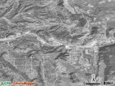 Pagosa Springs satellite photo by USGS