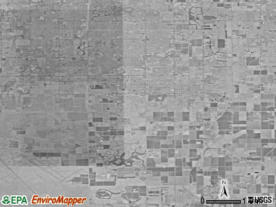 Chandler satellite photo by USGS