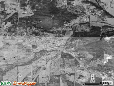 Salem satellite photo by USGS