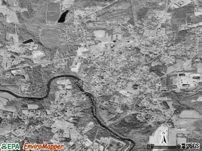Ramseur satellite photo by USGS