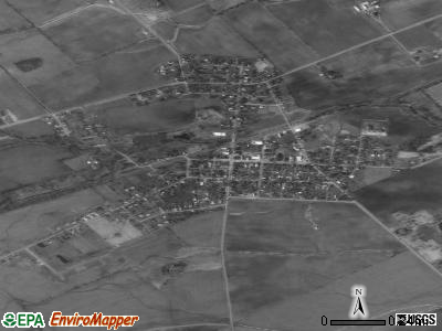North Lewisburg satellite photo by USGS