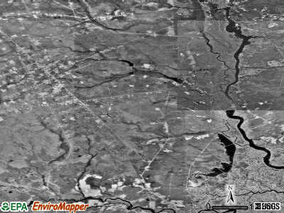 Estell Manor satellite photo by USGS