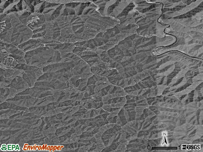 Gilbert Creek satellite photo by USGS