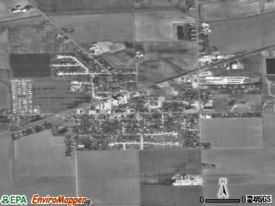 Woodburn satellite photo by USGS