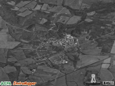 Wilberforce satellite photo by USGS