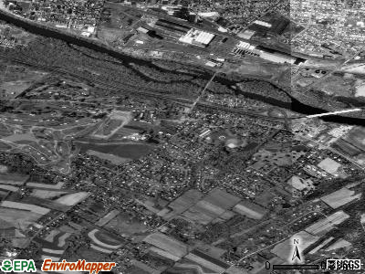 Kenilworth satellite photo by USGS